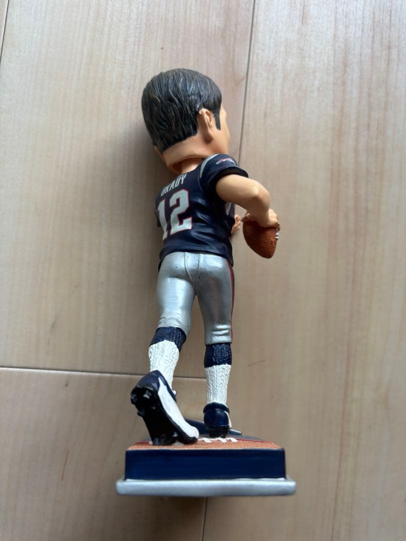 【超レア・美品】NFL ペイトリオッツ　トムブレイディ　ボブルヘッド人形