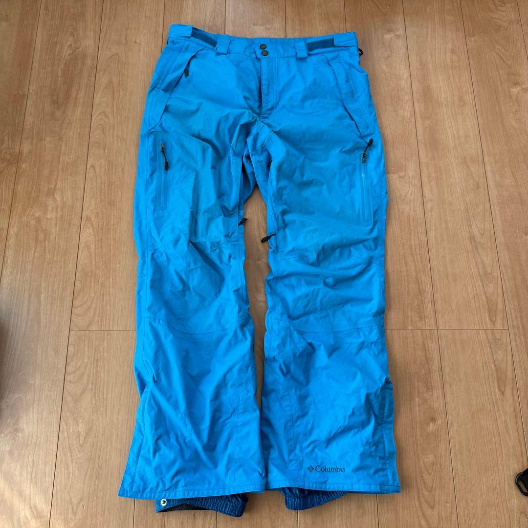 Columbia 青色 レインスーツ(上下セット)