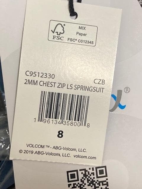 ボルコム ビッグ ボーイズ モジュレーター 2mm C9512330 CZB 8
