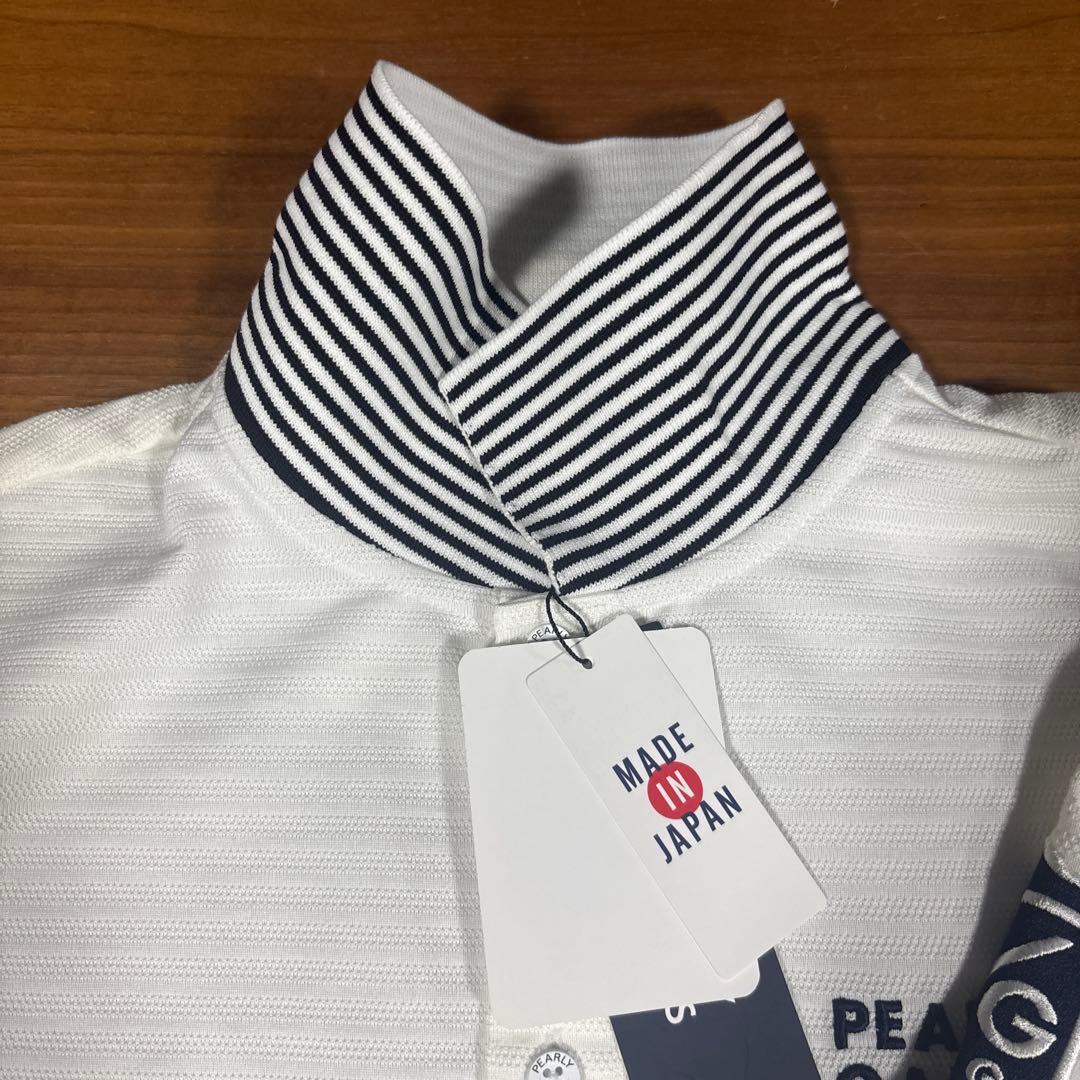 新品 タグ付　パーリーゲイツ メンズ　ポロシャツ Mサイズ