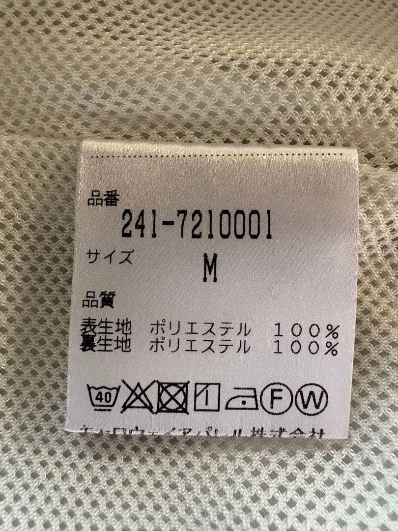 キャロウェイ　レッドラベル ホワイト ジップアップジャケット