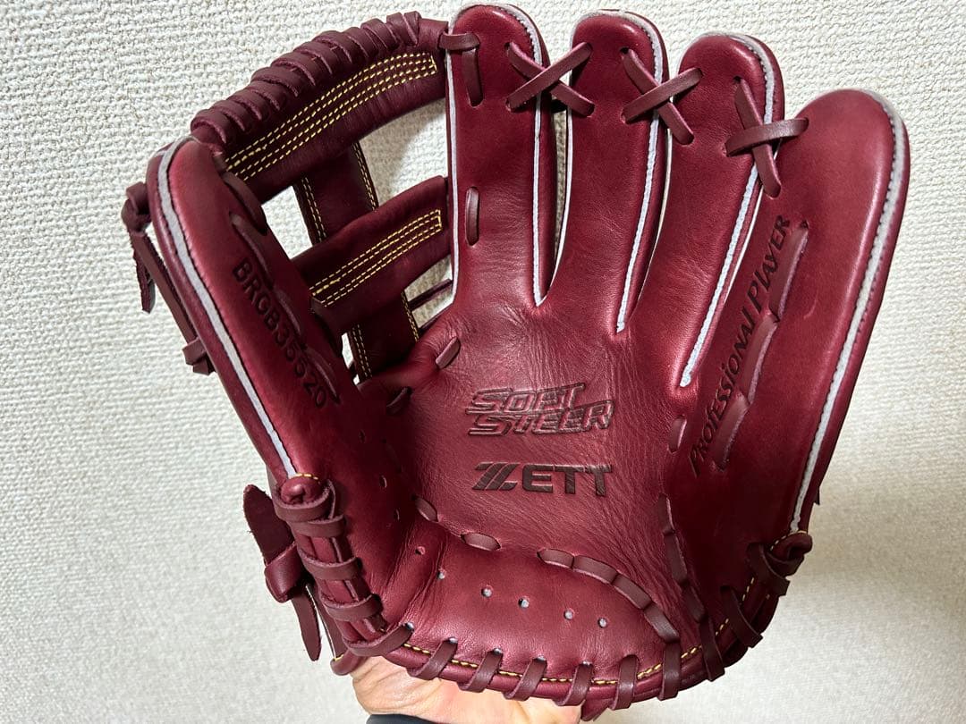 状態良好！ ZETT ソフトステア 一般 グローブ 野球 オールラウンド