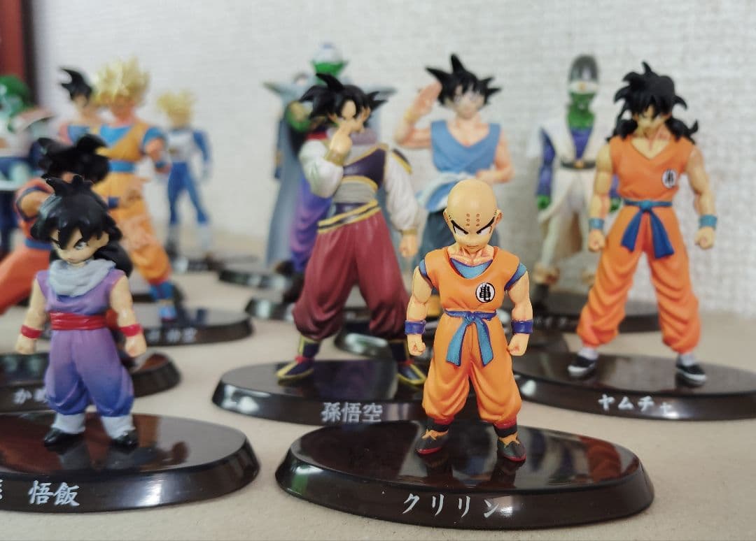 ドラゴンボール 超造形魂 フィギュアセット ヤムチャ クリリン など