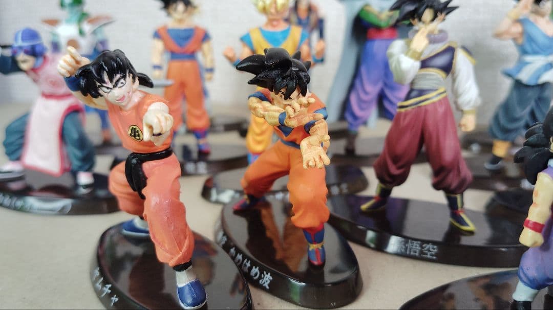 ドラゴンボール 超造形魂 フィギュアセット ヤムチャ クリリン など