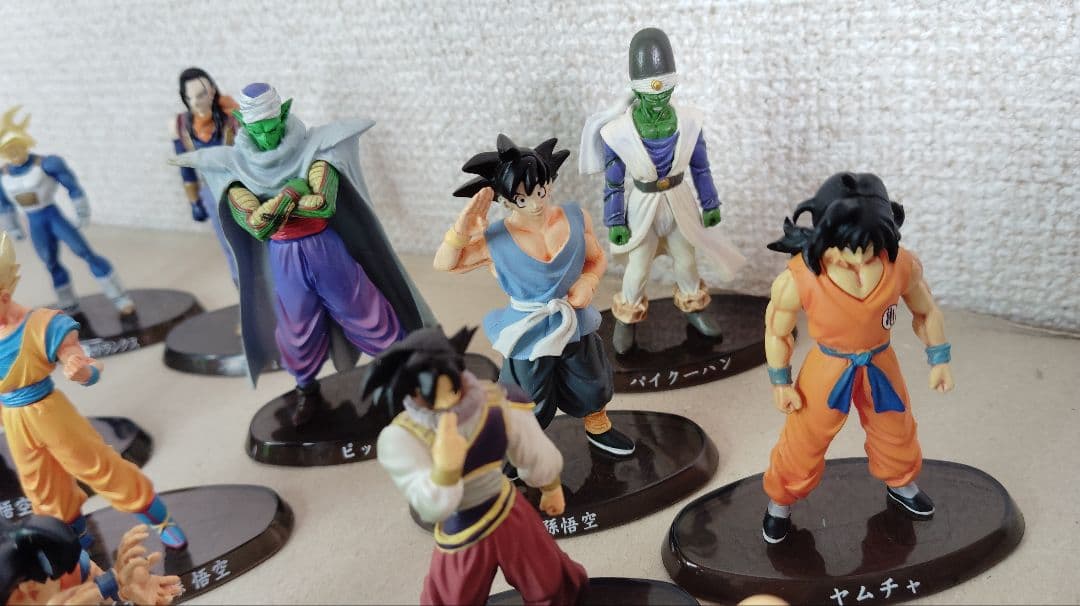 ドラゴンボール 超造形魂 フィギュアセット ヤムチャ クリリン など