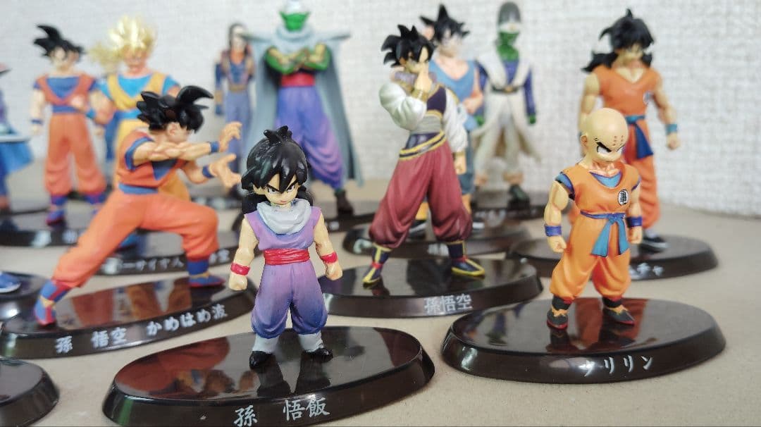 ドラゴンボール 超造形魂 フィギュアセット ヤムチャ クリリン など
