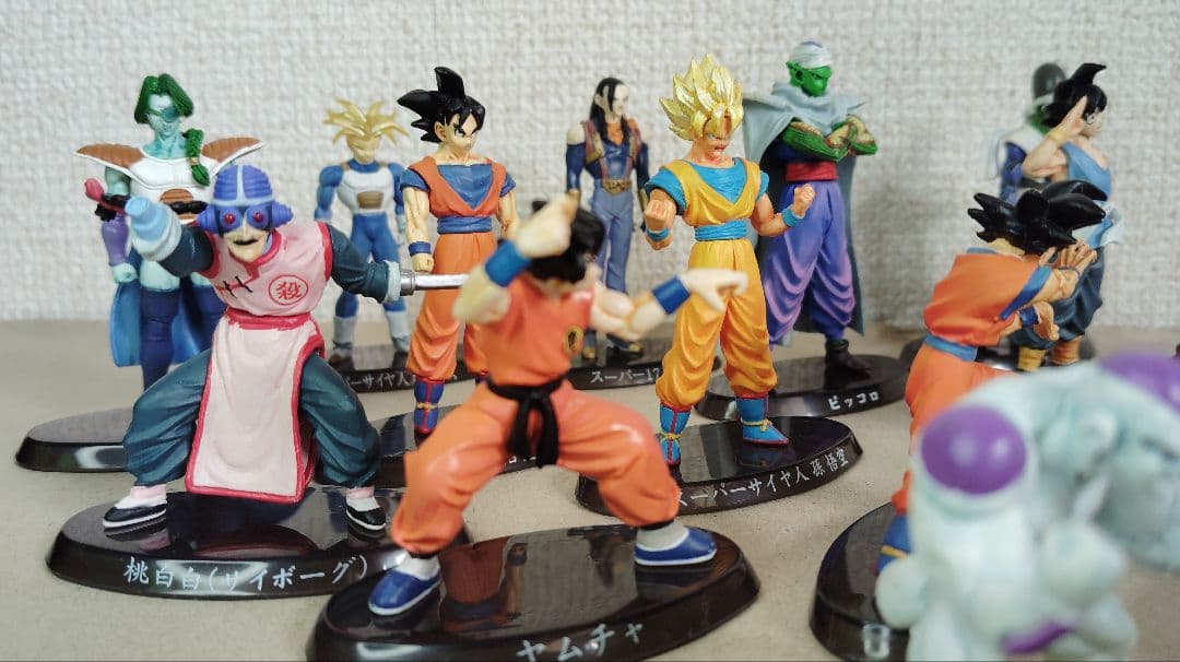ドラゴンボール 超造形魂 フィギュアセット ヤムチャ クリリン など
