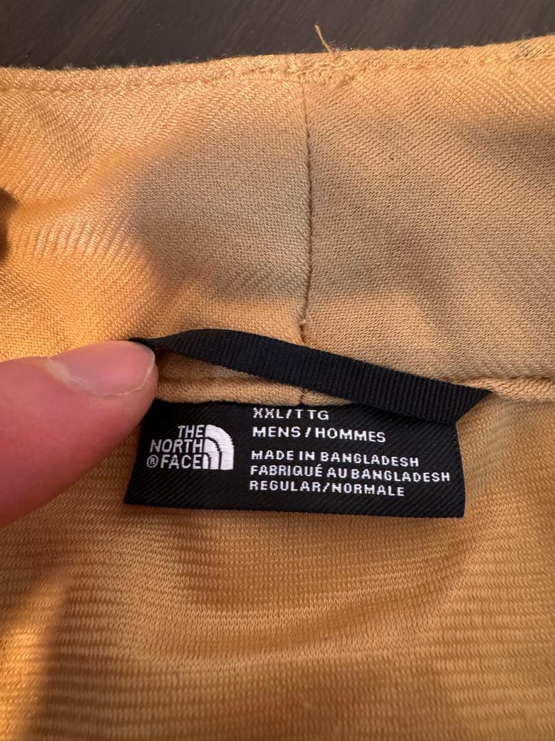 ノースフェイス スキーウェア上下　2XL 着用2回