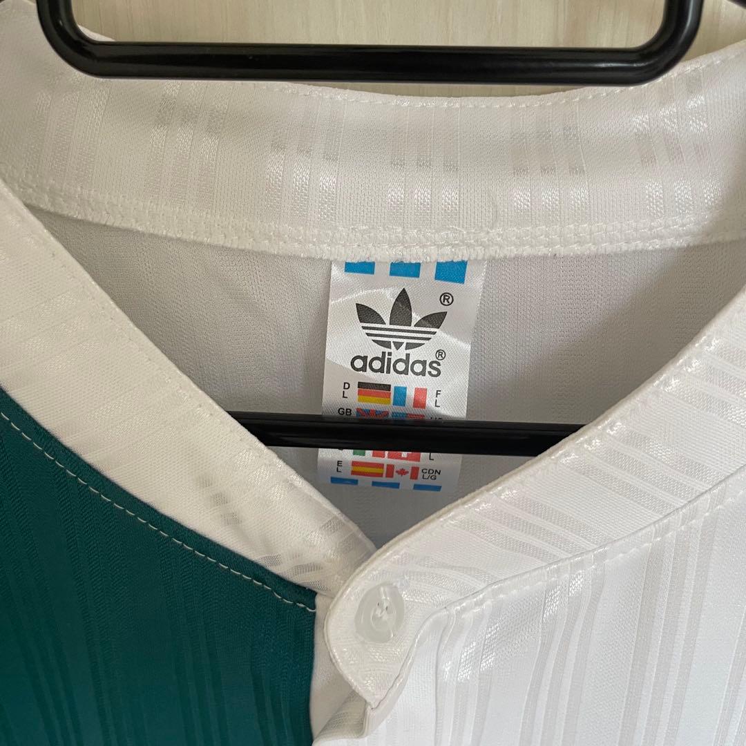 リバプール1995/96 awayマクナマナンサッカーユニフォームadidas