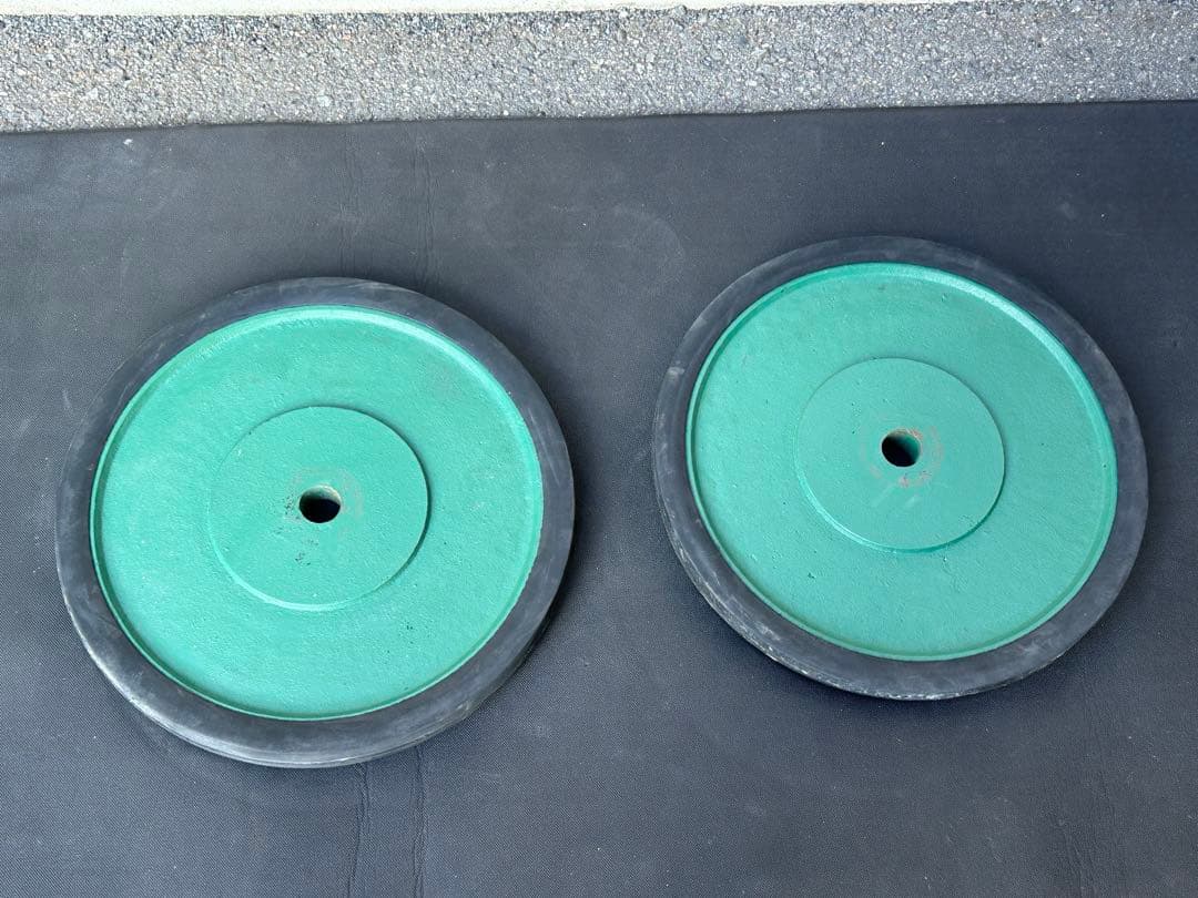 NE-JAPAN 15kg バーベルプレート　2枚セット