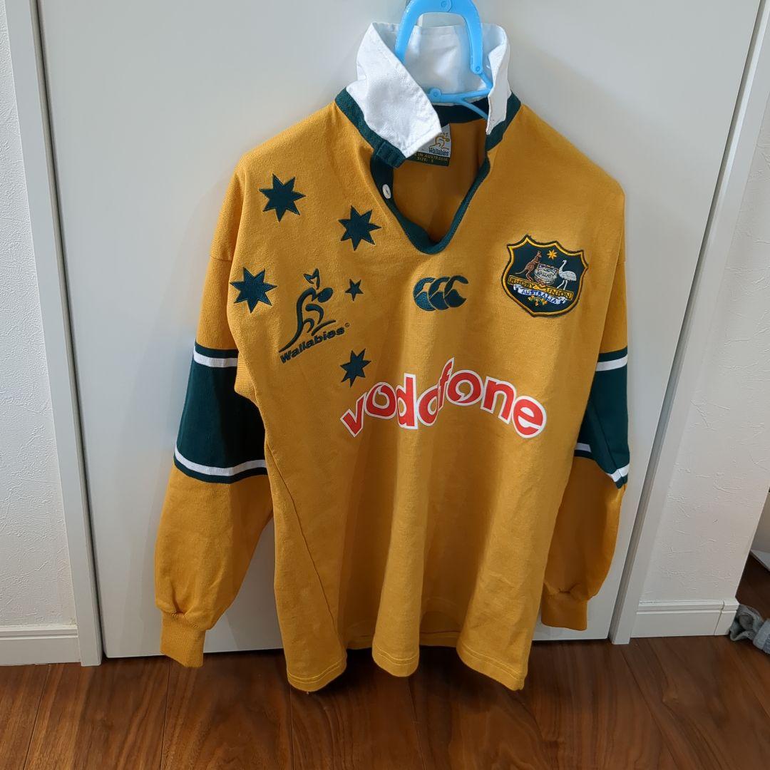 Wallabies ワラビーズ　ラガーシャツ イエロー 長袖　オーストラリア