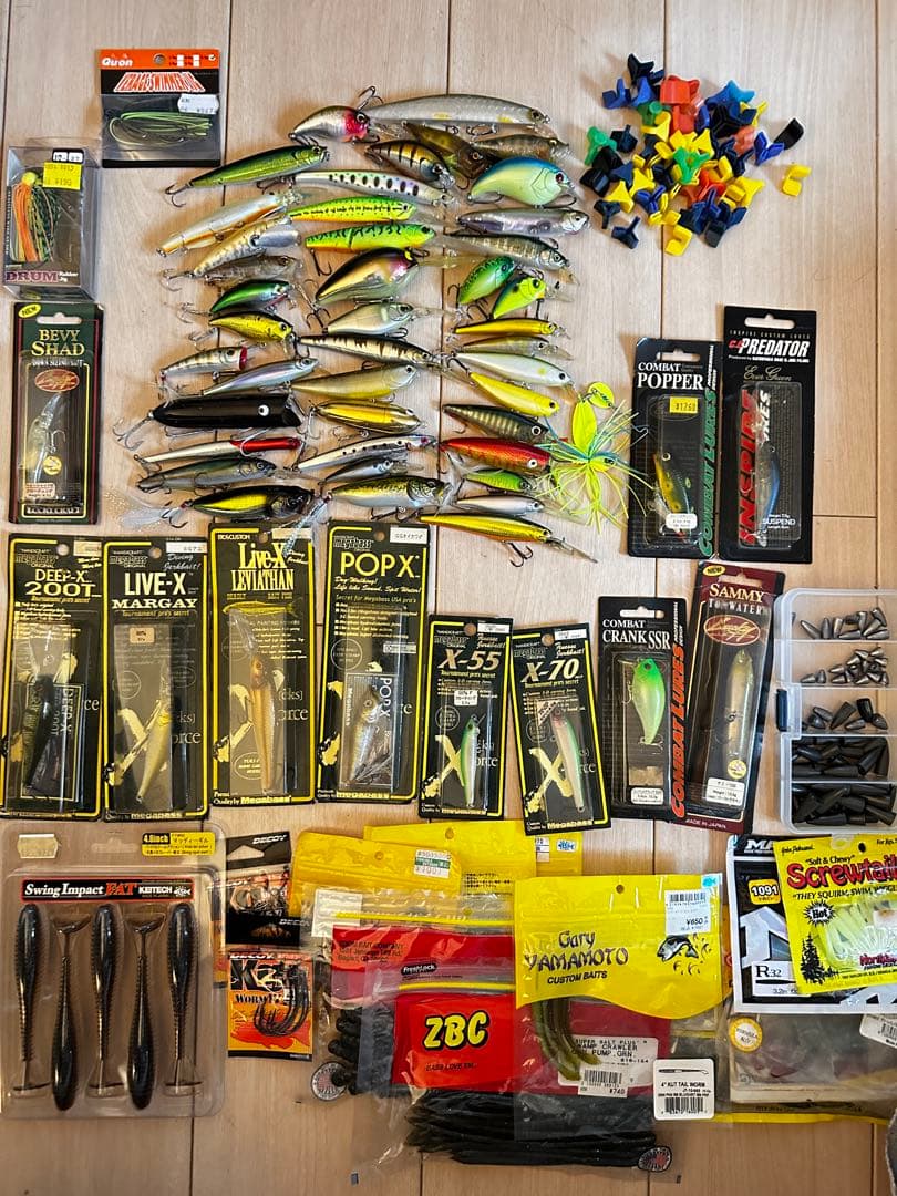【バス釣り引退】オールドルアー新品・中古セット メガバスetc...
