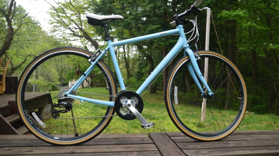人気のクロスバイクGIANT ESCAPE R3.1 水色　Ｍサイズ