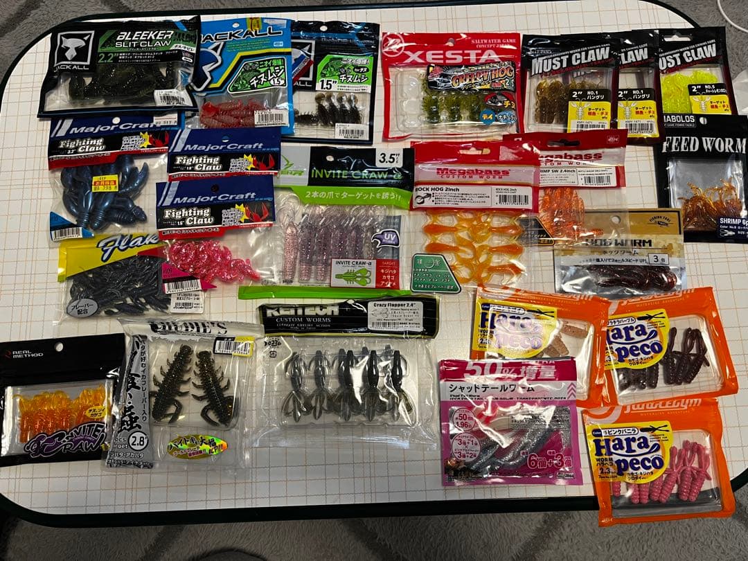 最終価格　ルアーセット ワーム、小物類まとめ売り　 根魚　チニング