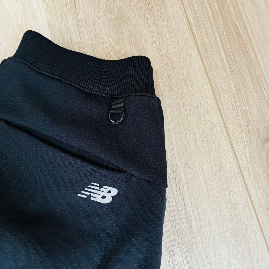NEWBALANCE ニューバランスゴルフ　ストレッチパンツ　黒　NBロゴ