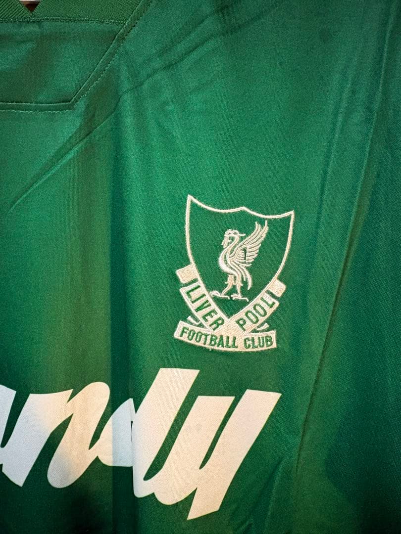 Liverpool FC 91/92 グリーンジャージ adidas