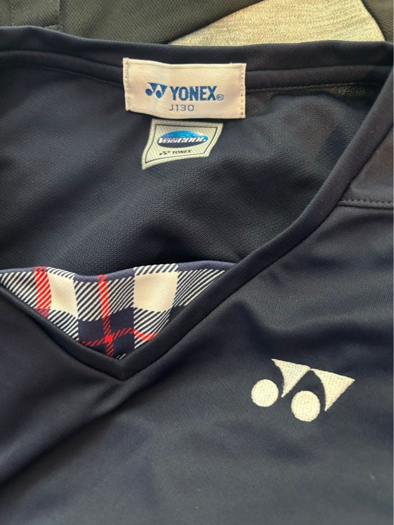 【キッズ ジュニア】120/130 バドミントンウェア セット売り YONEX