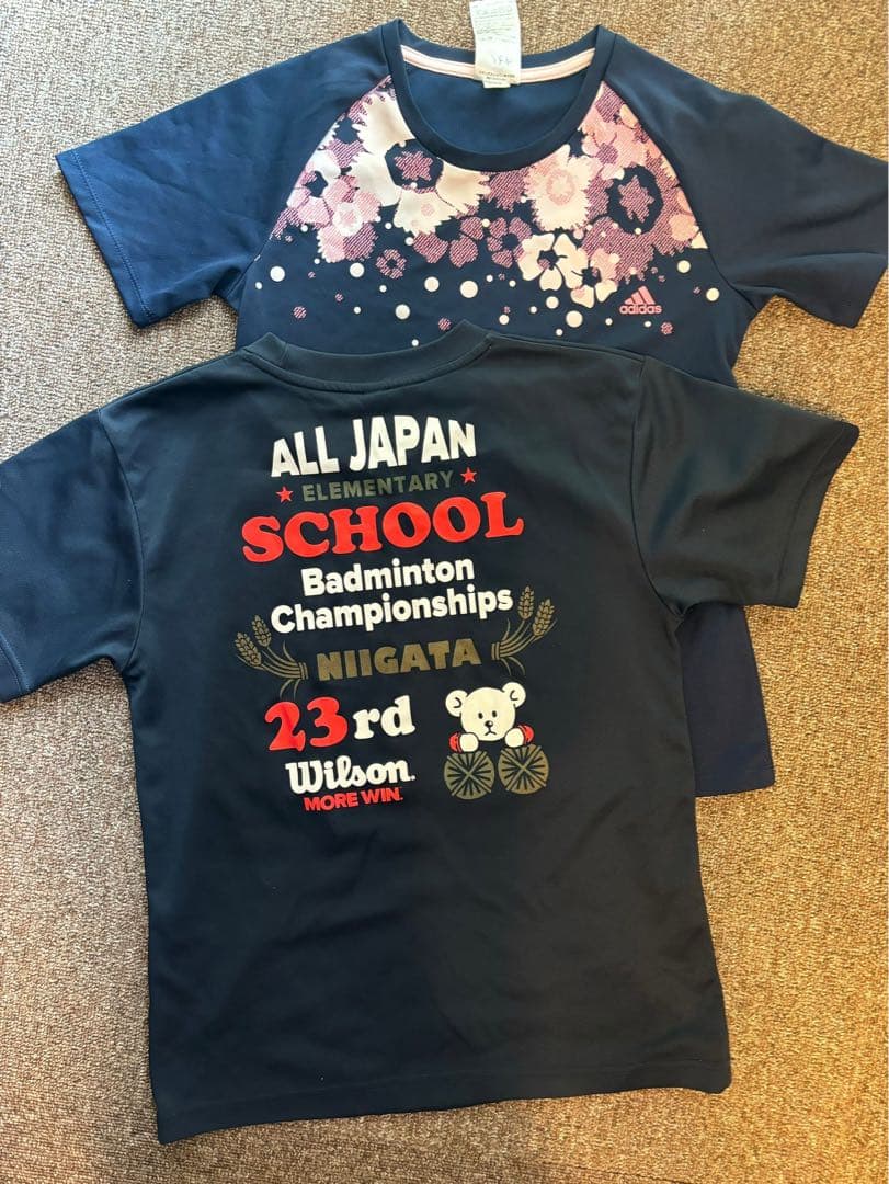 【キッズ ジュニア】120/130 バドミントンウェア セット売り YONEX