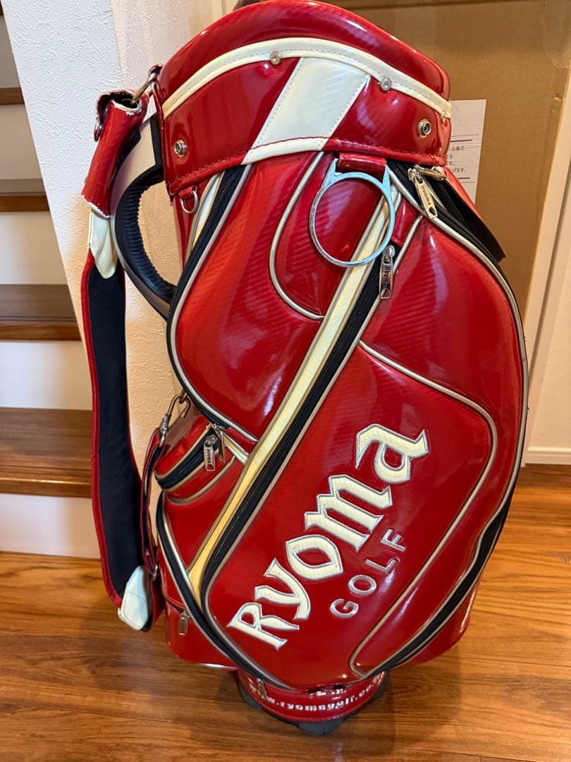 Ryoma Golf キャディバッグ レッド