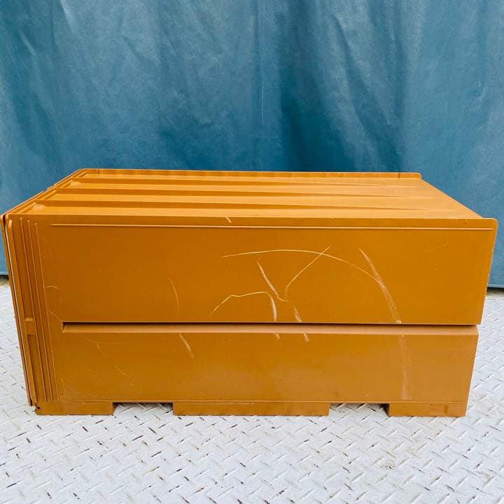 Tupperware スーパーチェスト 2段引き出し タッパーウェア ⑤