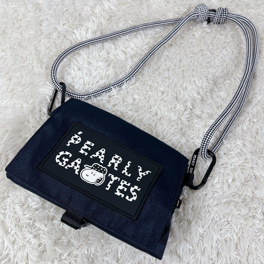 パーリーゲイツ　PEARLY GATES　SNOOPYサコッシュ型　カートポーチ
