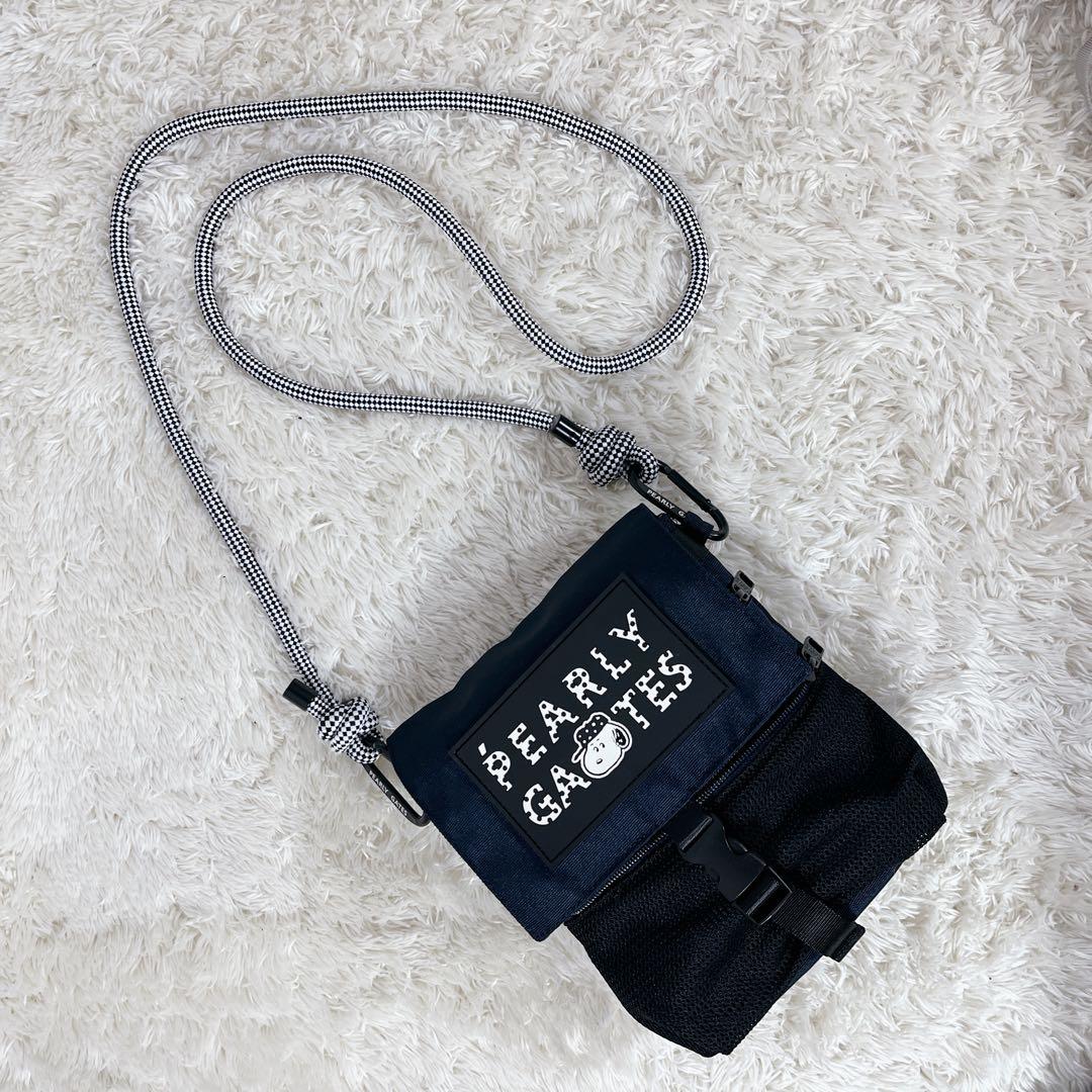 パーリーゲイツ　PEARLY GATES　SNOOPYサコッシュ型　カートポーチ