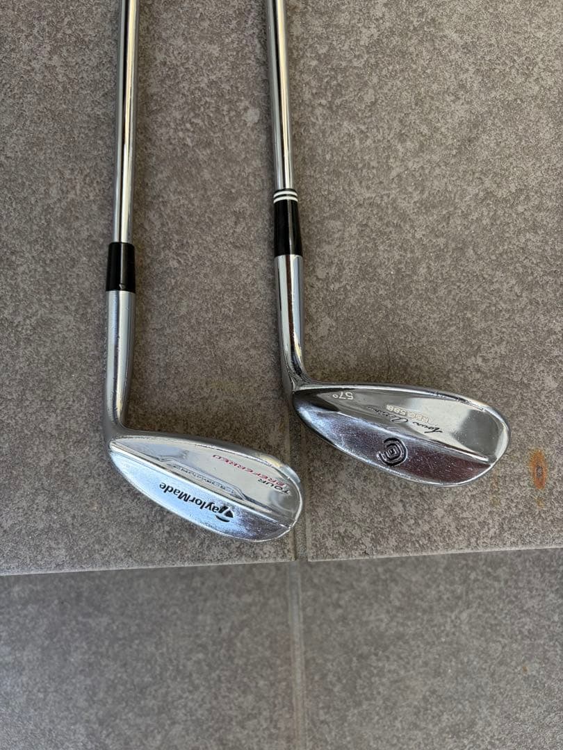 TaylorMade 52°、Cleveland 57°ウェッジセット