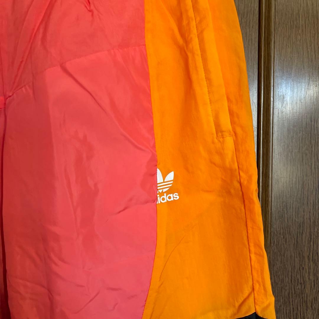 adidas トレフォイルロゴ　カラーブロックジャージパンツ