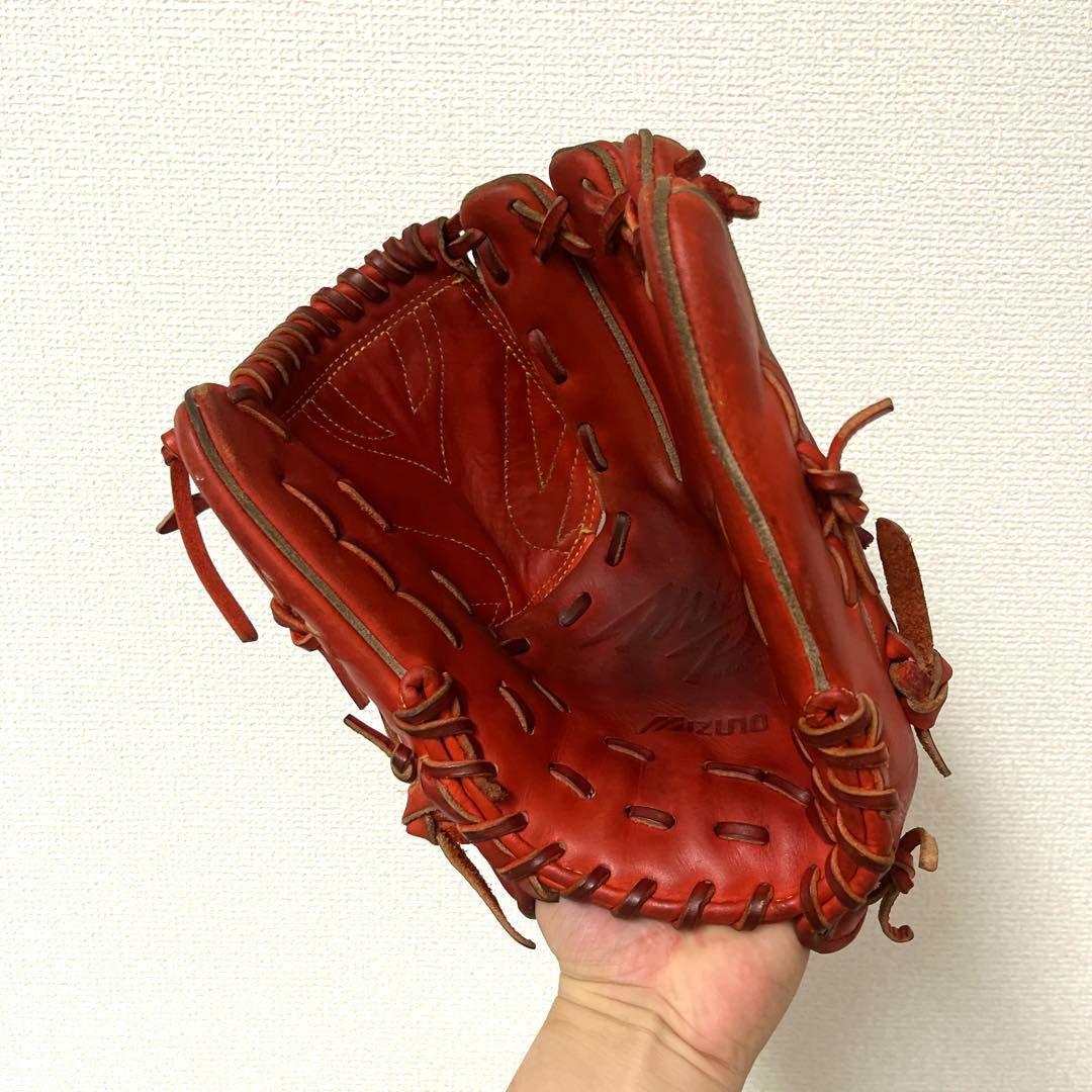 543 ミズノプロ 型抜群 美品 即戦力 軟式 投手用グローブ