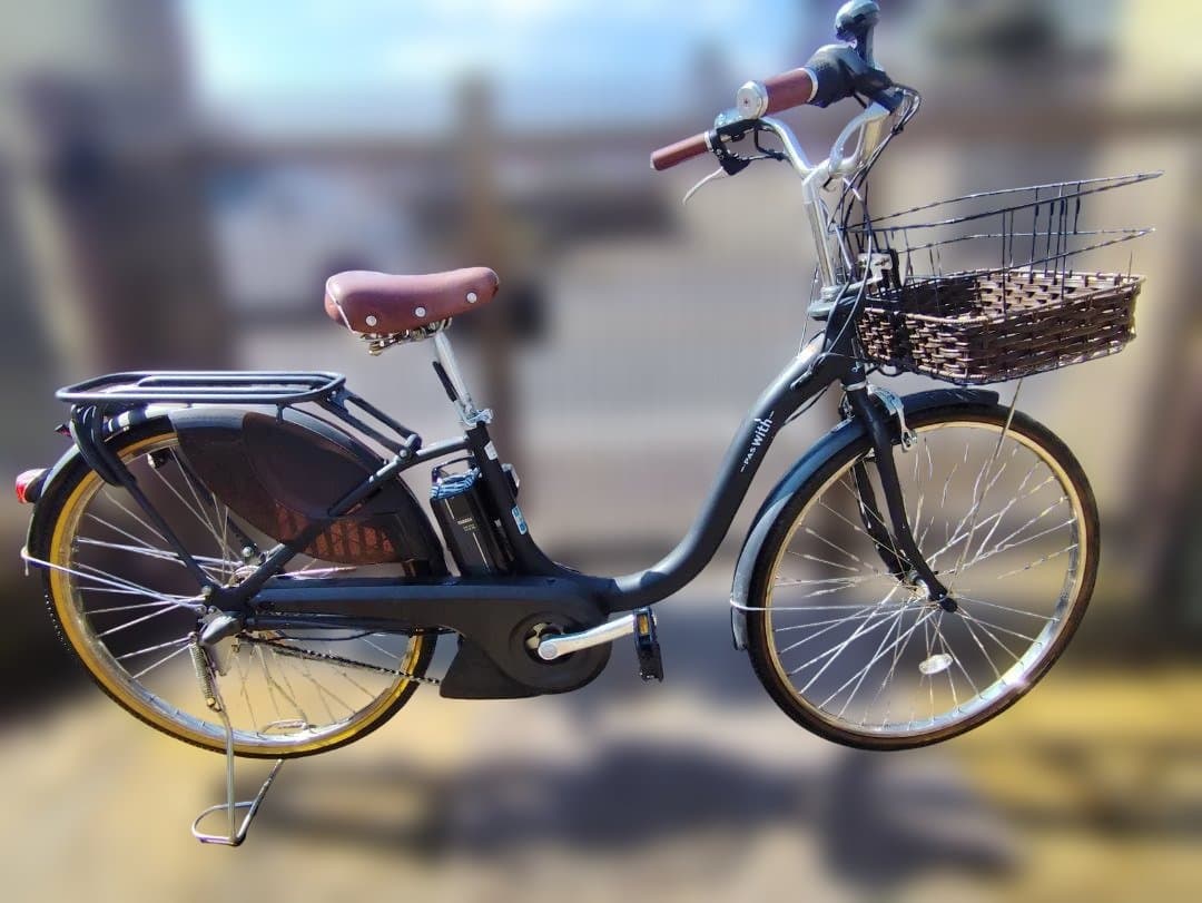 2022年製　YAMAHA　パス　ウィズ　グレー　12.3Ah　美品