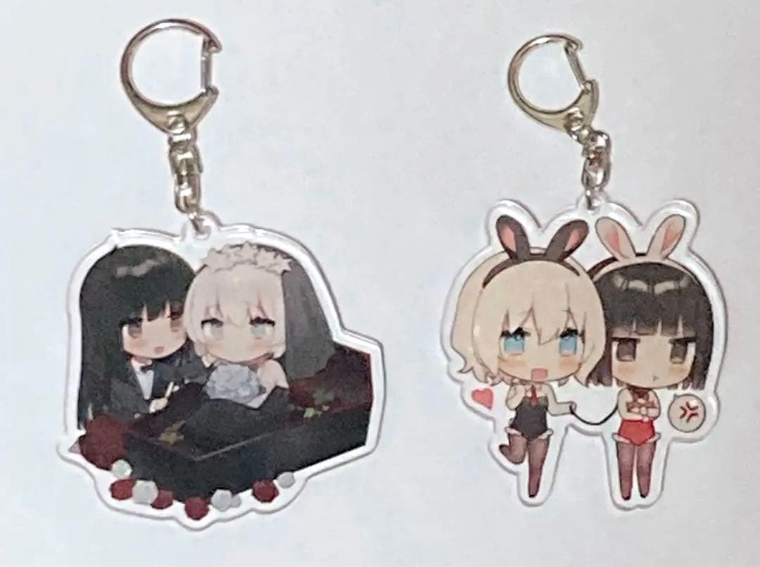 本*多様 きたない君がいちばんかわいい 有償特典アクリルキーホルダー 2種セット