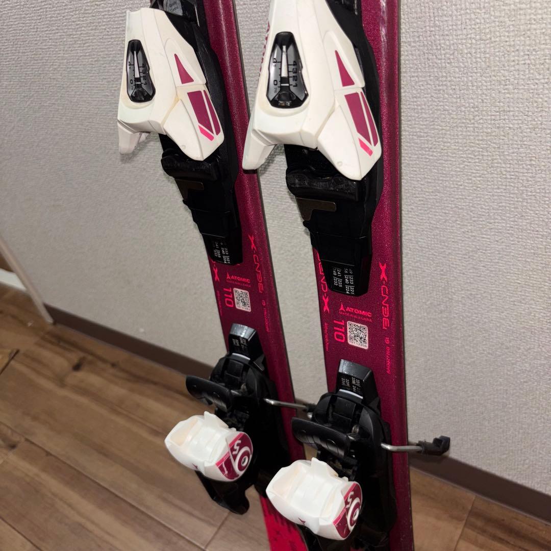 アトミック スキー板 110cm ブーツ 3点セット 21cm ATOMIC