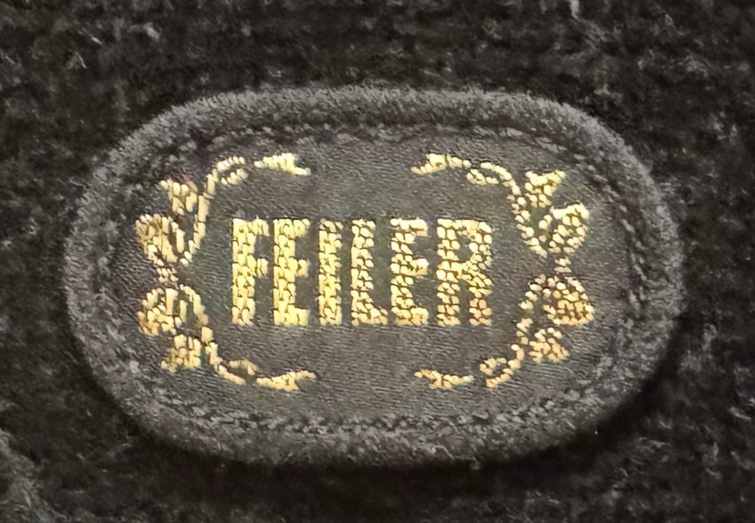 FEILER フェイラー 花柄刺繍 エプロン