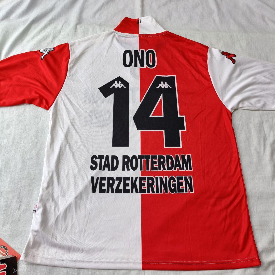 新品　サッカー　ユニホーム　フェイエノールト　小野伸二選手　14