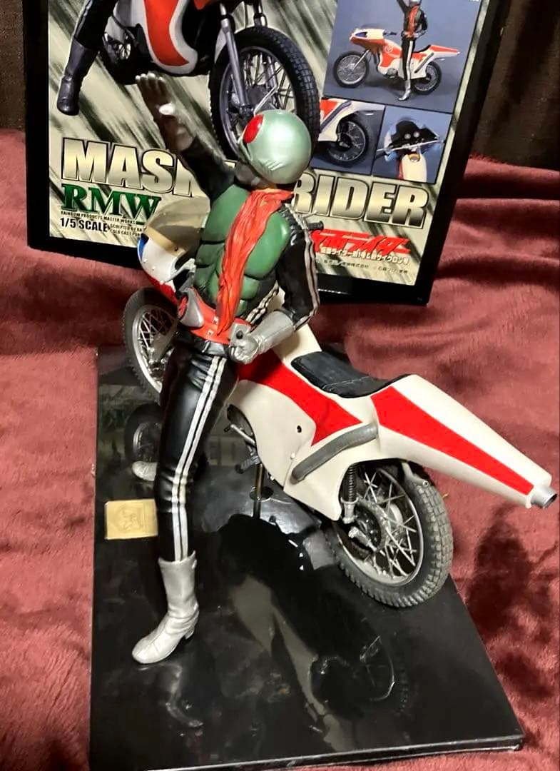 RMW 仮面ライダー新1号＆新サイクロン号 「仮面ライダー」 レインボープロダ…