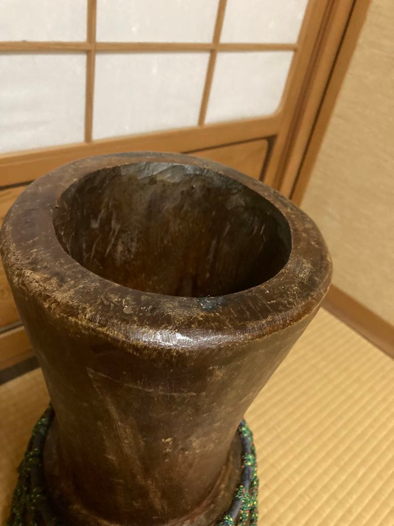 ジャンベ　コートジボワール 手彫り