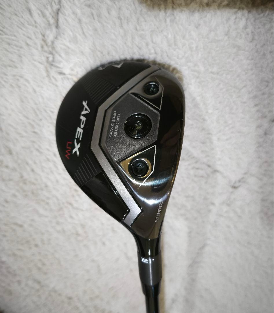 【美品】キャロウェイ APEX UW 21°　純正シャフト