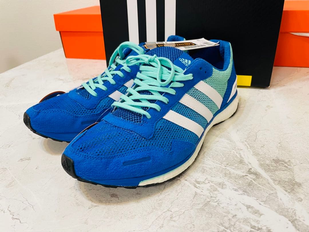 adidas アディダス アディゼロ ジャパン ブースト３ ワイド　28.5