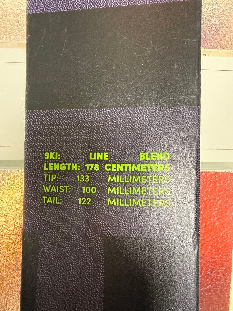 LINE BLEND スキー板 178cm