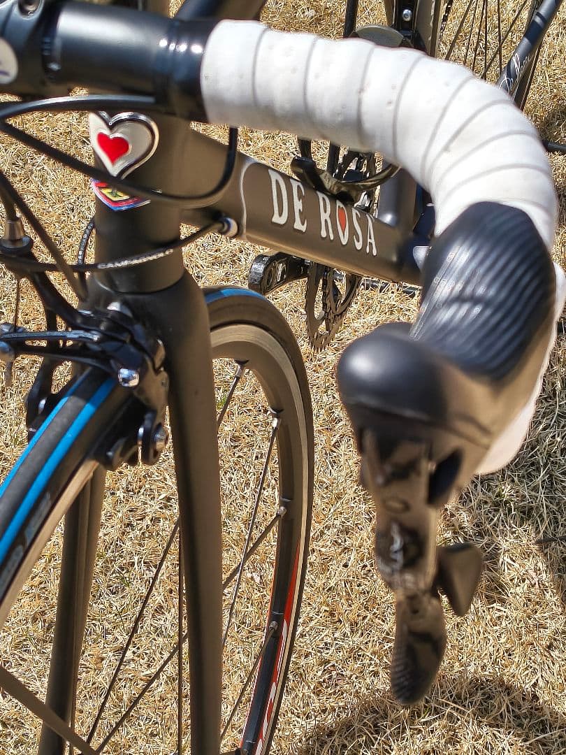 美品 デローザ DE ROSA カンパニョーロ アテナ カーボン