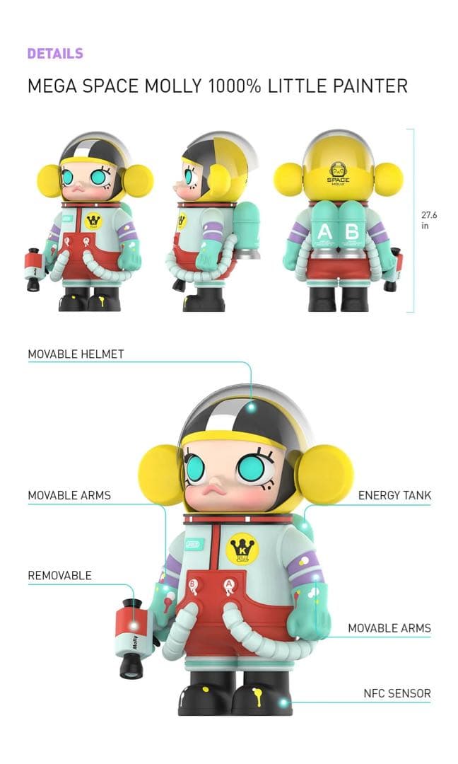 激レア　MEGA SPACE MOLLY 1000 Little Painter