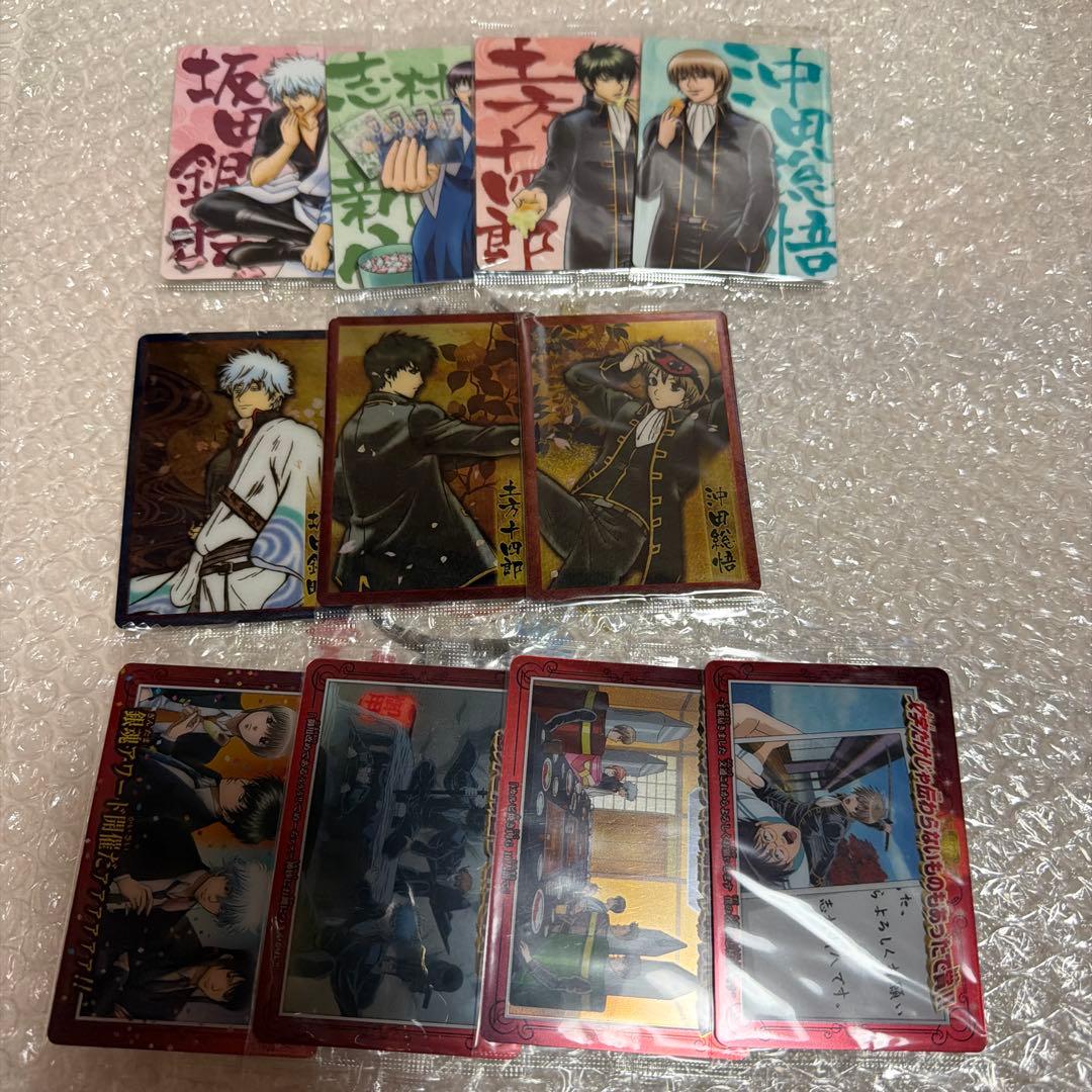 銀魂　ウエハース　カード　３５枚