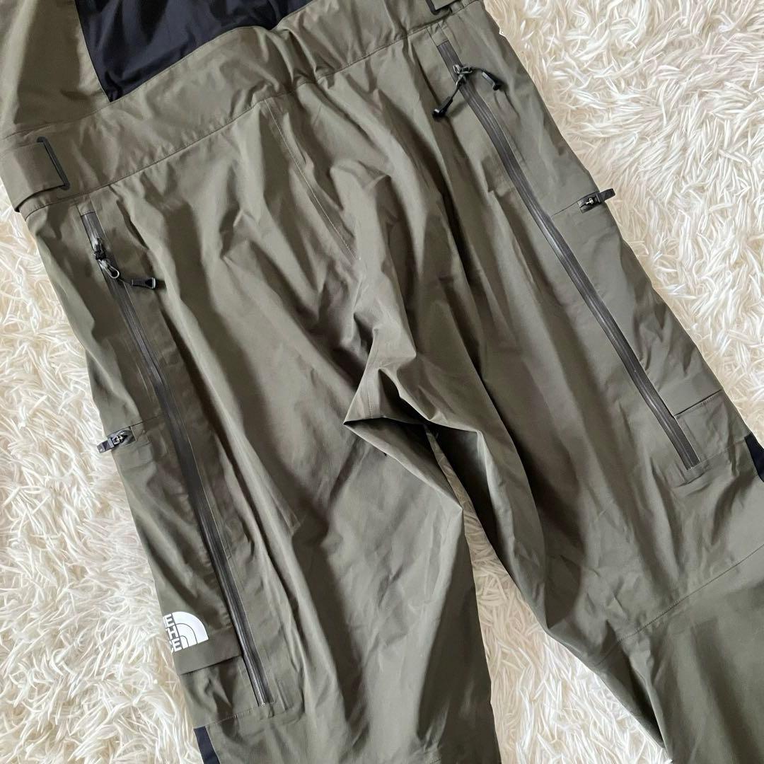 #8B✨THE NORTH FACEゴアテックス✨スノボ ビブパンツ メンズXL