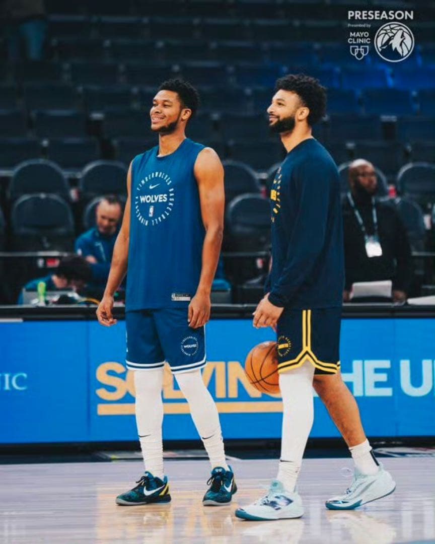 ウルブズ NBA 25シーズン選手支給品プラクティスTシャツMサイズ
