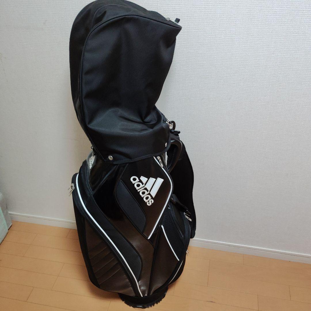 adidas キャディバッグ 黒
