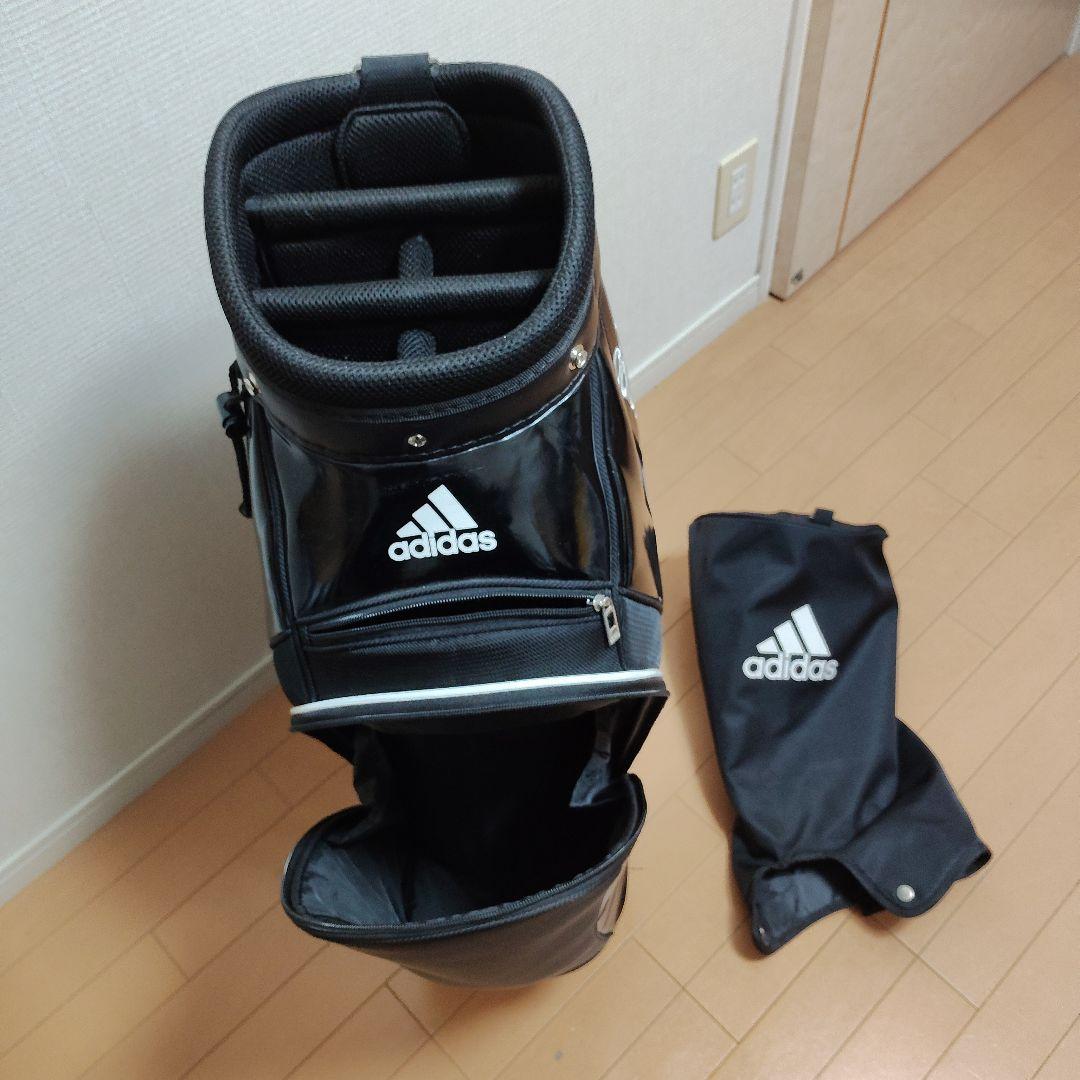 adidas キャディバッグ 黒