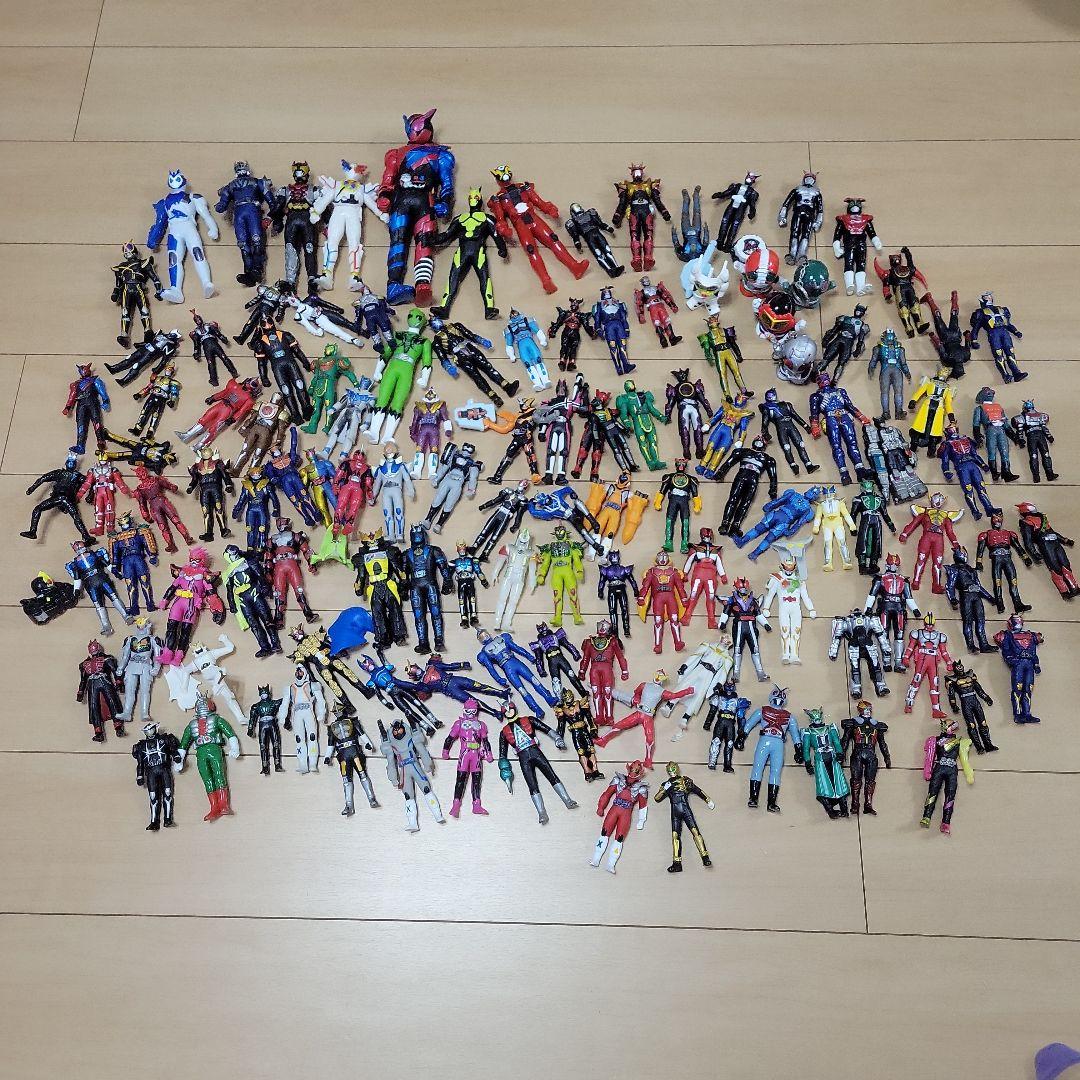 仮面ライダー　 ソフビ　フィギュア　まとめ売り