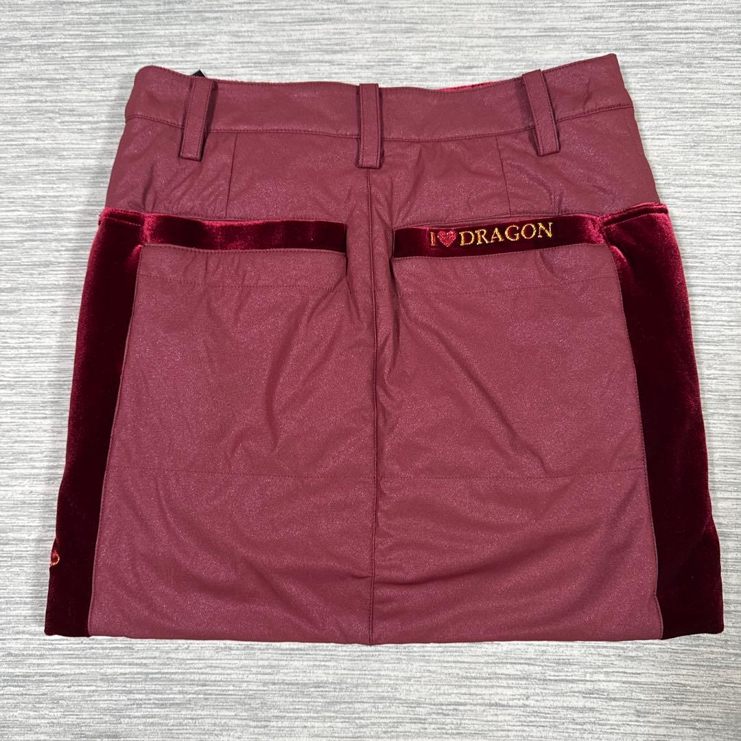 新品タグ付き未使用　DANCE WITH DRAGON 中綿入りゴルフスカート