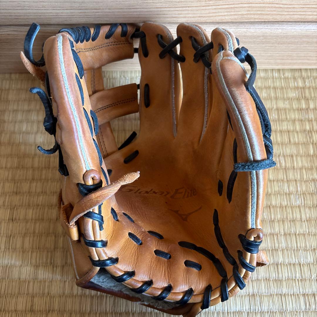 Global Elite 軟式グローブ 右投げ ブラウン