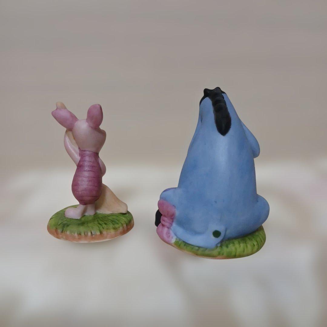 ディズニー　くまのプーさん　陶器　加藤工芸　フィギュア　置物　セット品